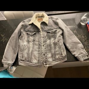 Men’s Levi’s Sherpa Trucker Jean Jacket
